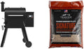 Bronze Wood Pellet Grill and Smoker with Wifi W83635