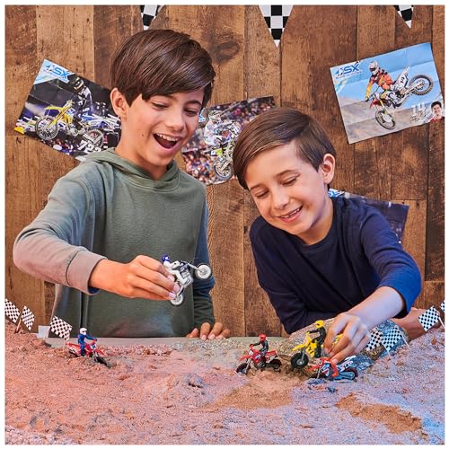 5-Pack 1:24 Scale Die-Cast Motorcycles with Rider Figure Y315