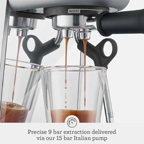 Damson Blue Espresso Machine with Auto Milk Frother I8344