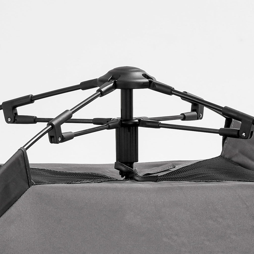 Dark Gray Pop Up Dog Tent with Carrying Bag A603873