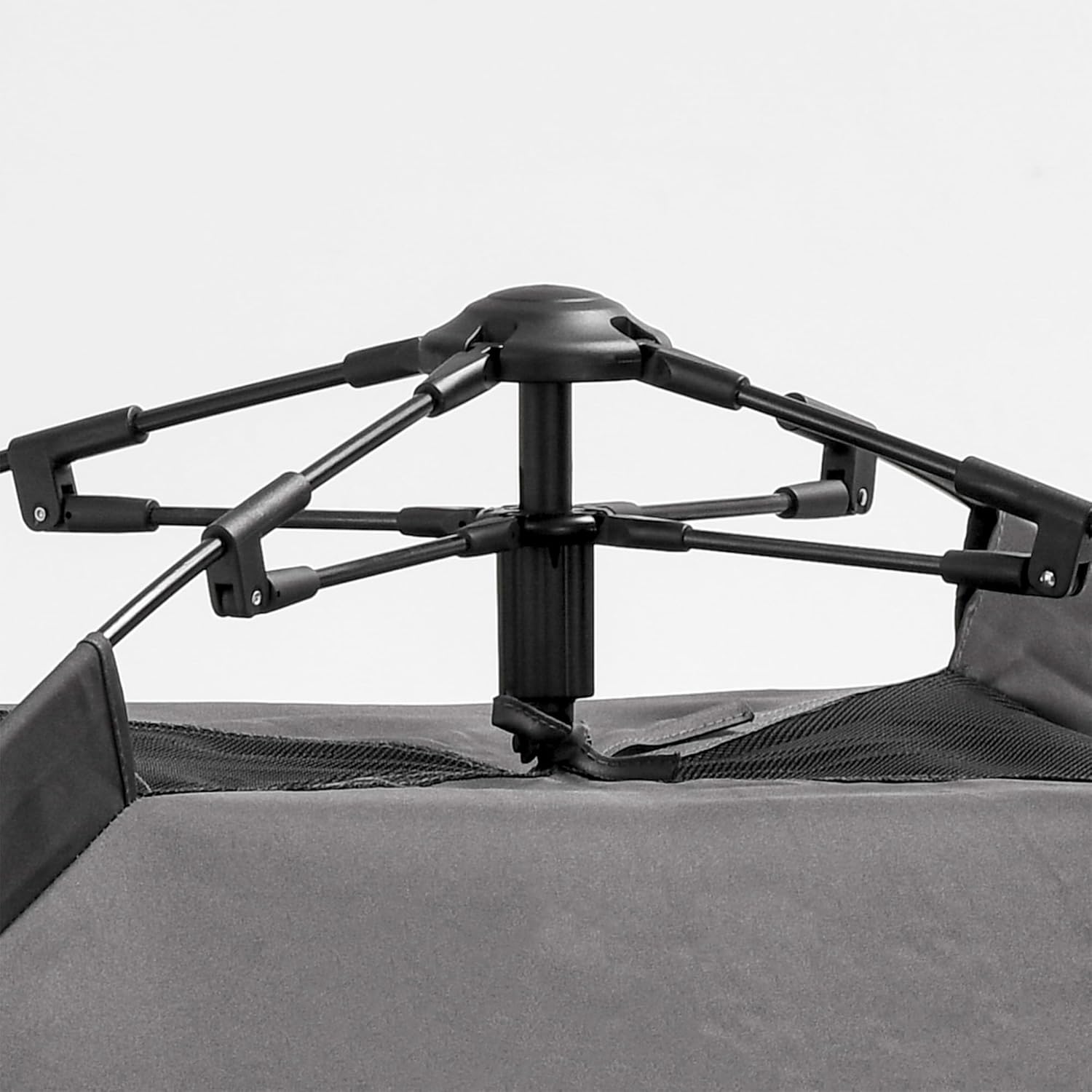Dark Gray Pop Up Dog Tent with Carrying Bag A603873