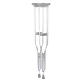 Lightweight Aluminum Crutches Pair, Adult, Medium, Height Adjustable I366