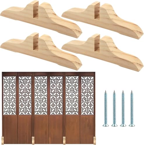 Wooden Folding Room Divider Stand with Screws T630