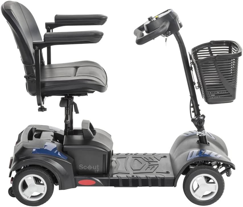 Blue 4-Wheel Travel Mobility Scooter M216564