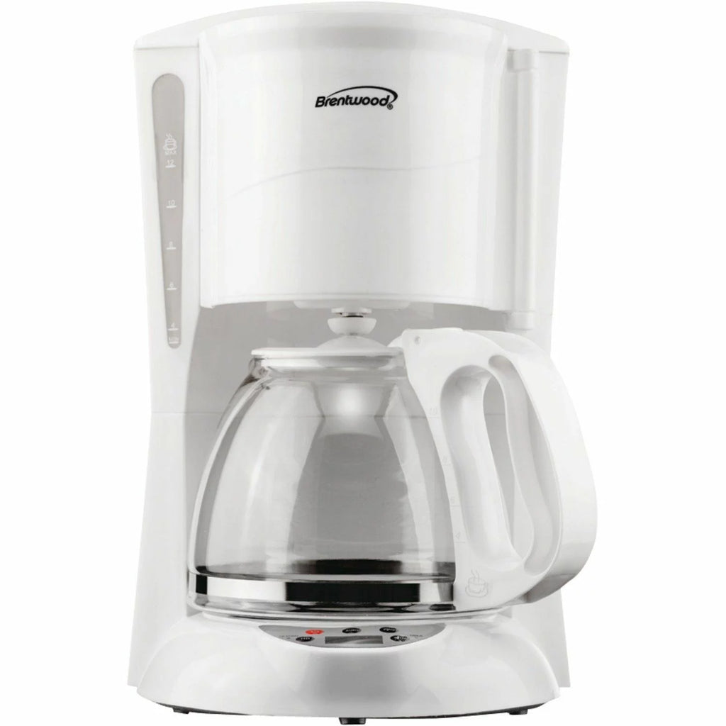 White 12 Cup Digital Coffee Maker J74099
