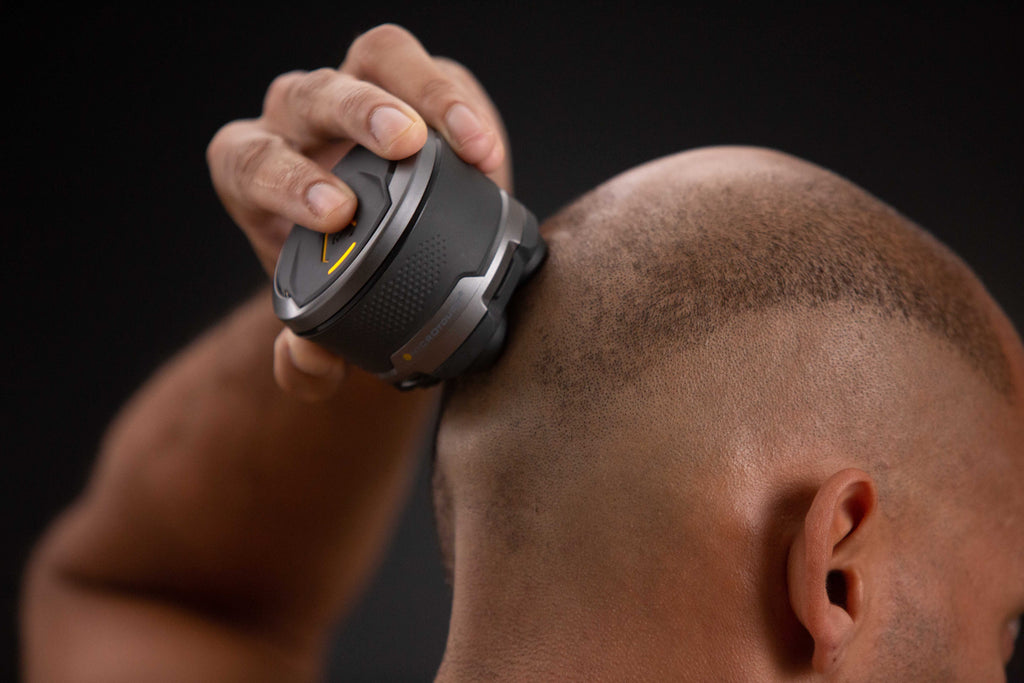 Black Titanium Head Shaver, 5 Flexible Heads L2646