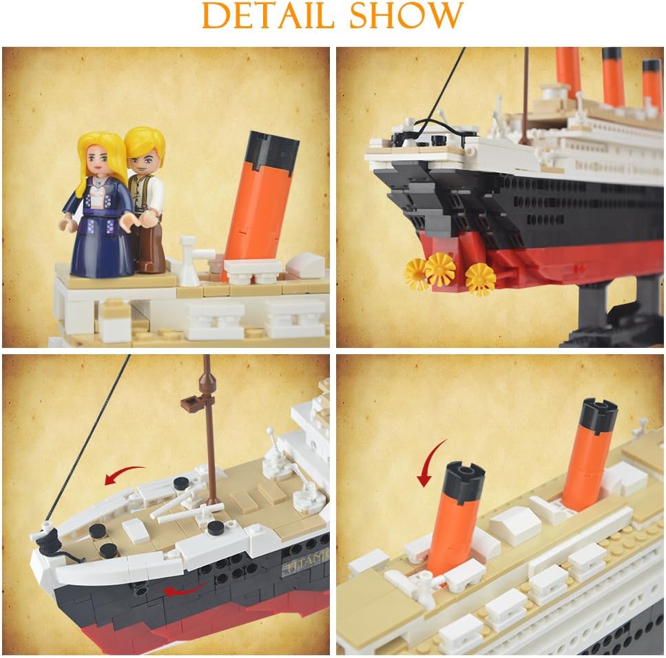 1021 Pieces Building Bricks Model Kit N205