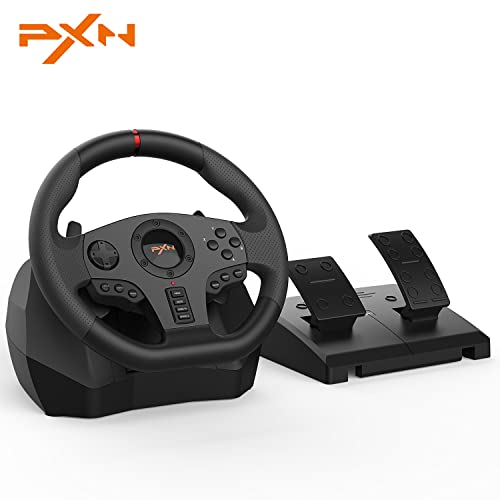 PC Steering Wheel with Linear Pedals J81779