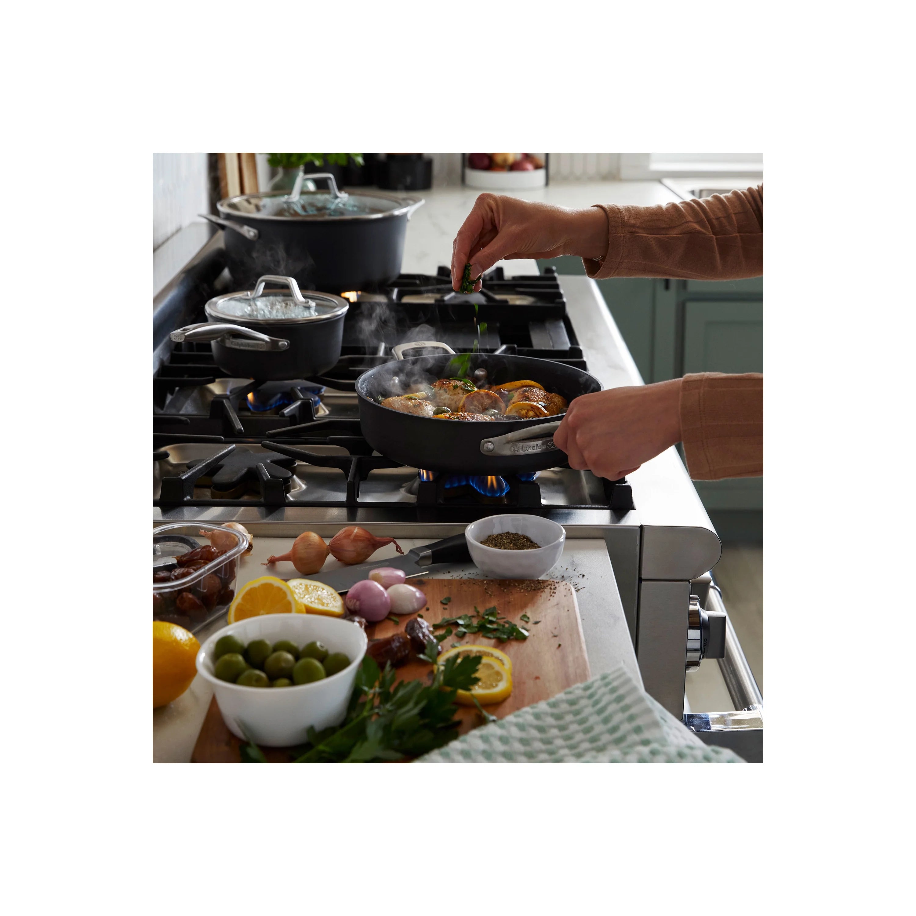 11-Inch Nonstick Square Griddle Pan P51099