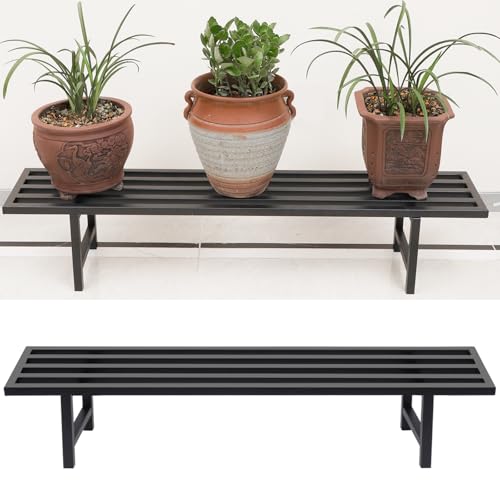 Metal Plant Stand, 45.4" L x 8.66" W x 7.9" H, 220 LB Capacity U2665