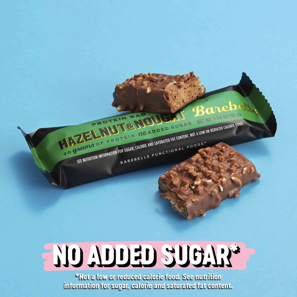 12 Count 1.9oz Hazelnut & Nougat Protein Bars B160501