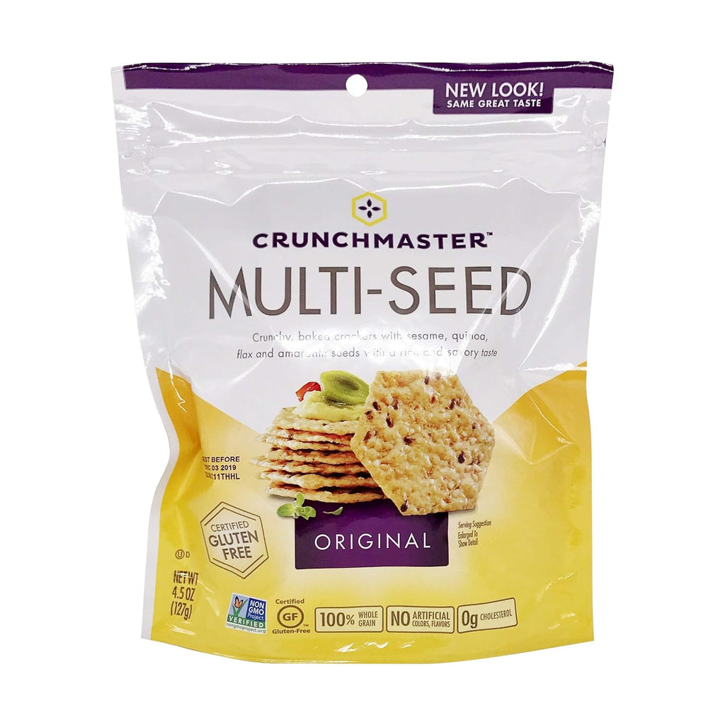 Multi-Seed Crackers, 4.5oz (Pack of 12) G30408