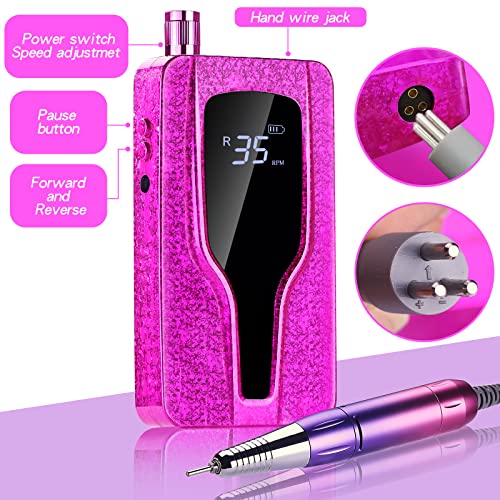 Rechargeable Cordless Electric Nail Drill Q2190