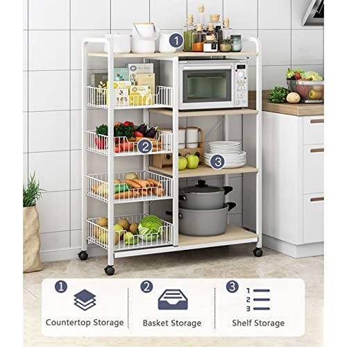 5-Tier Kitchen Bakers Rack with Shelves Y394