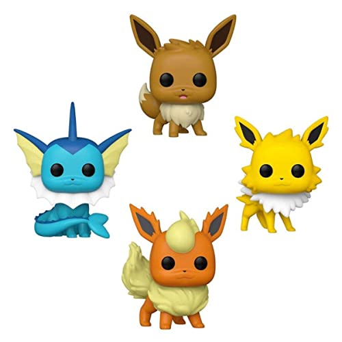 Ultimate 4-Pack Eevee Vaporeon Jolteon Flareon M668420