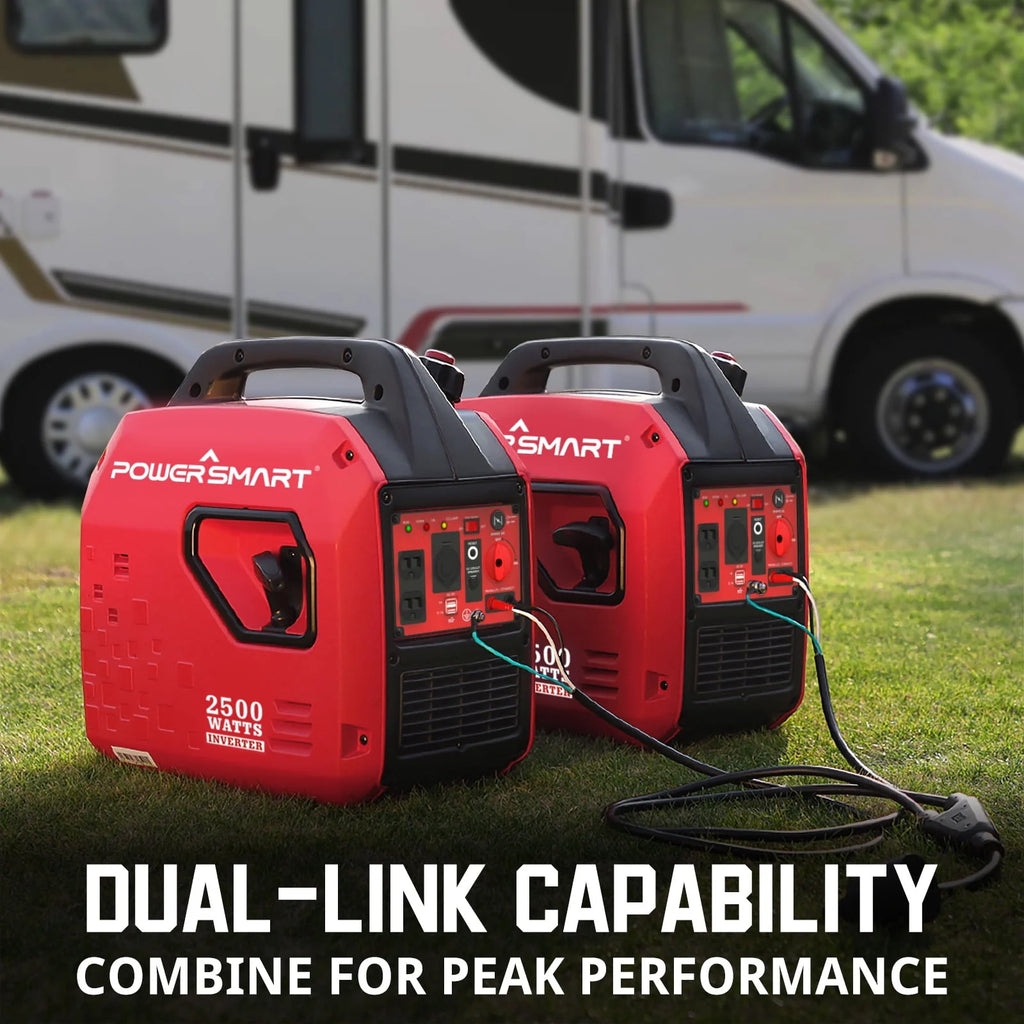2500Watt Portable Inverter Gas Powered Generator J8772