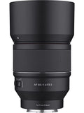85mm F1.4 Full Frame Telephoto Lens for Sony E S4619