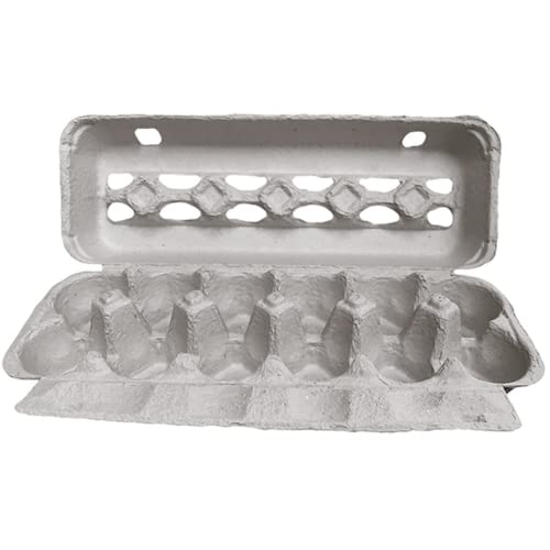 12-Egg Jumbo Paper Pulp Egg Cartons (50 Pack) O374440