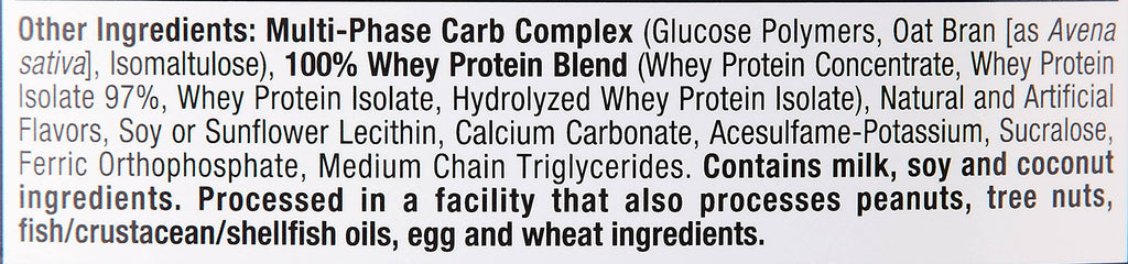 Vanilla Weight Gainer - 22 lb tub T855