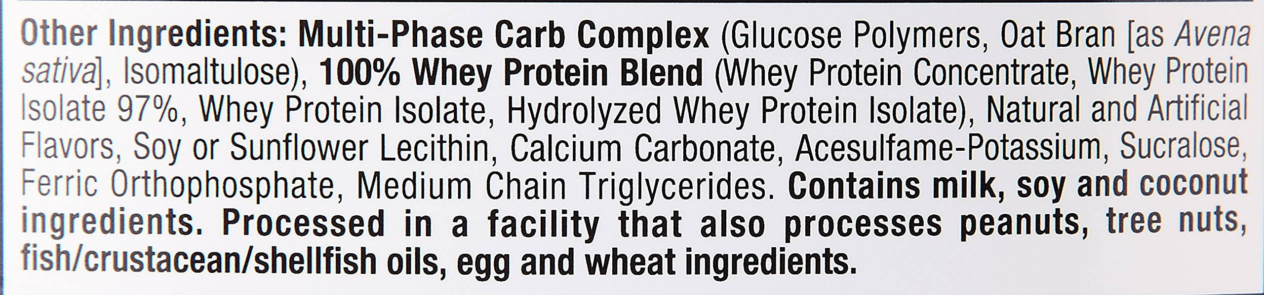 Vanilla Weight Gainer - 22 lb tub T855