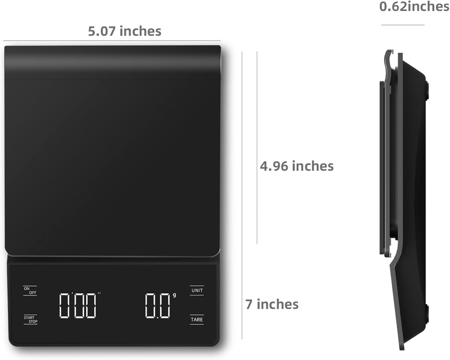 Digital Coffee Scale with Timer Y470