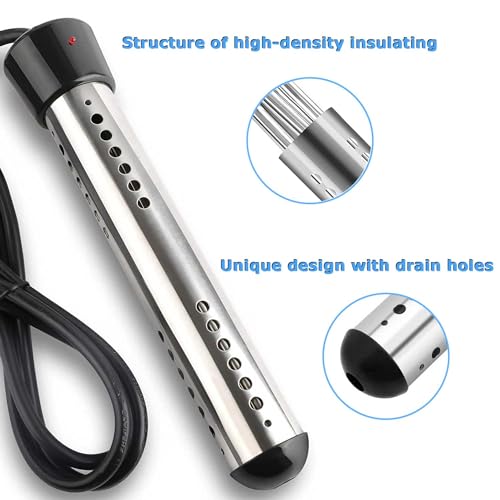 2000W Portable Electric Water Heater with Digital Thermometer Q5341