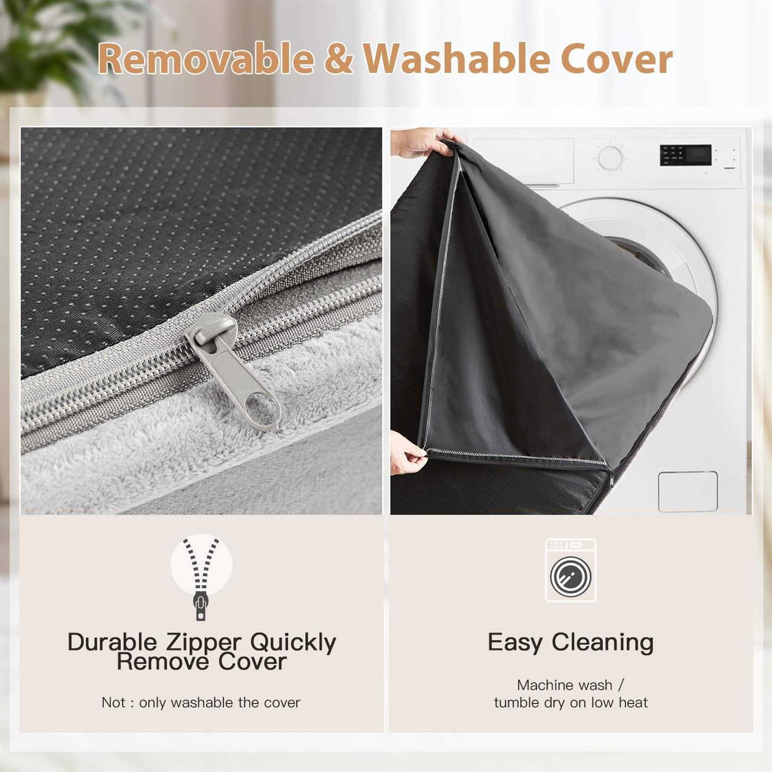 Orthopedic Waterproof Dog Bed with Removable Washable Cover W188609