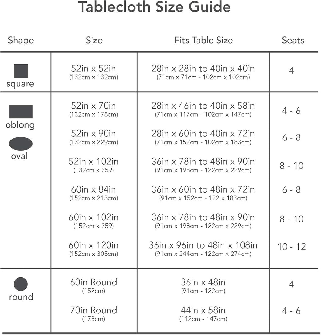 60 in x 120 in Stain Resistant Vinyl Tablecloth I20055