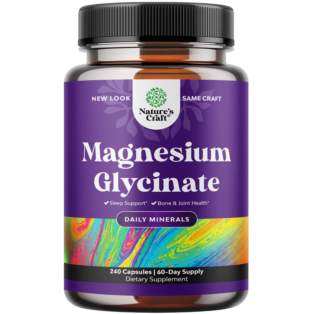 Chelated Pure Magnesium Glycinate 400mg per serving Vegan 400mg Elemental Magnesium Buffered Chelate V926