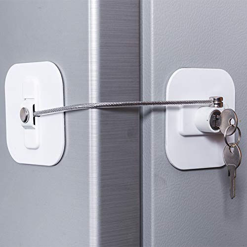White Fridge Lock W831