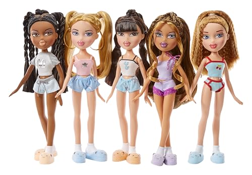 Bratz Slumber Party Cloe Fashion Doll with 2 Sets of Pajamas, Plush, and Accessories T878