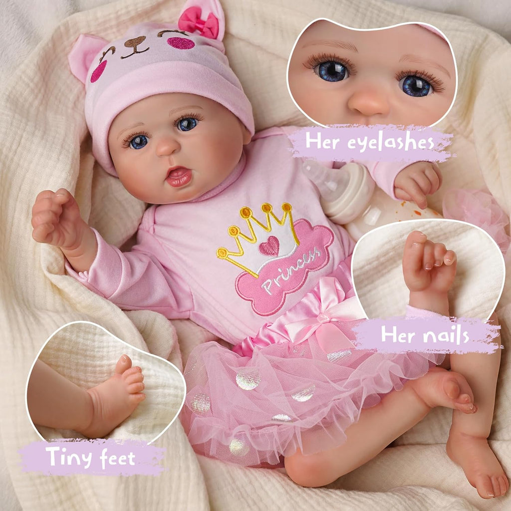20-Inch Soft Vinyl Reborn Baby Doll P6383