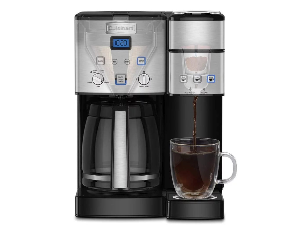 12 Cup Coffeemaker and Single-Serve Brewer S660436
