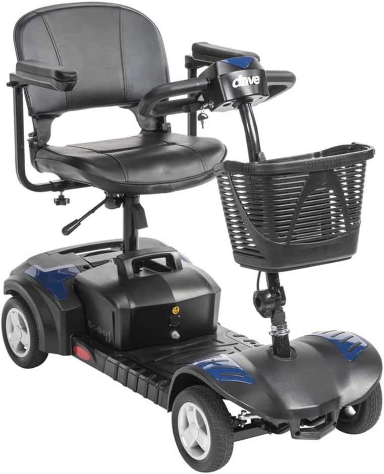Blue 4-Wheel Travel Mobility Scooter M216564