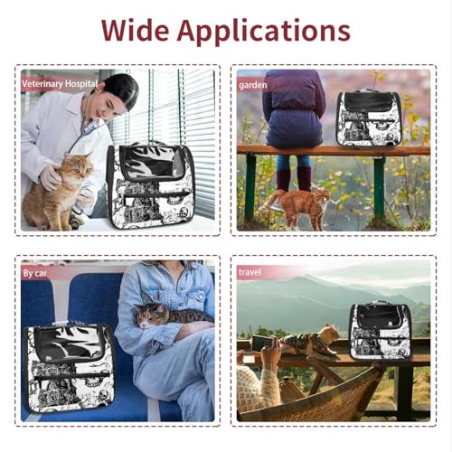 Breathable Large Space Cat Backpack Carrier E325261