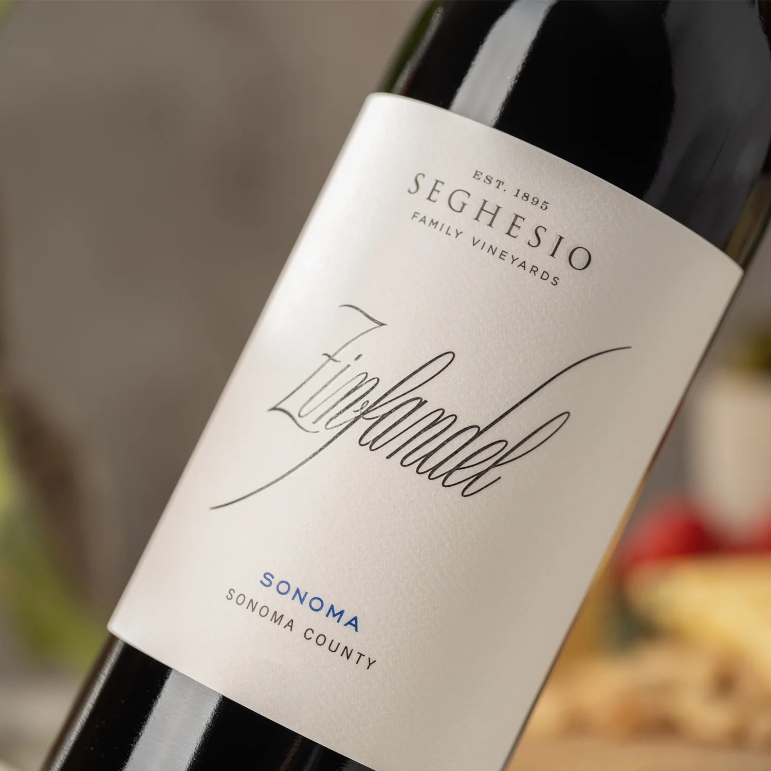 Zinfandel Red Wine, 750 ml Bottle, 15% ABV U3036