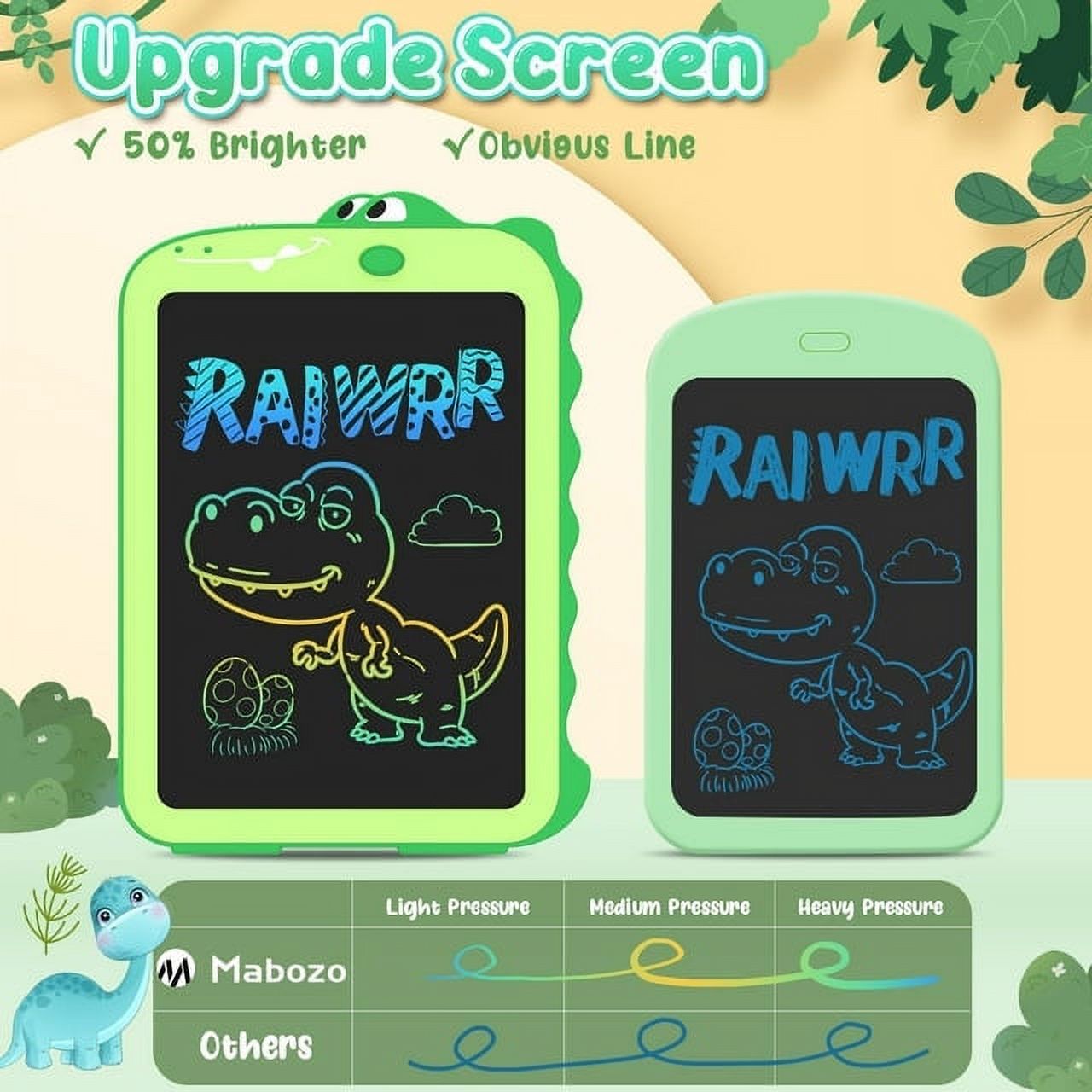LCD Writing Tablet Drawing Board Dinosaur Toys E5468