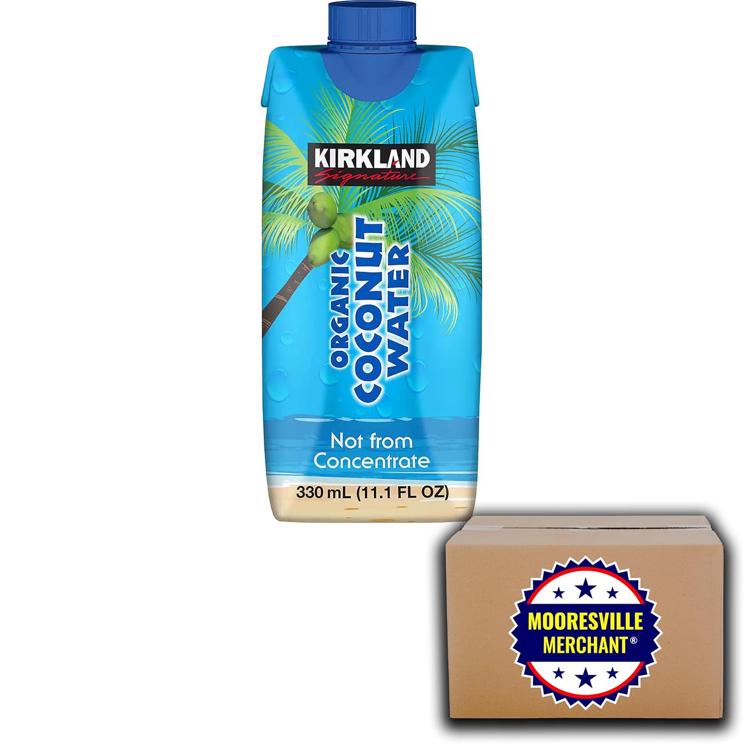 Organic Coconut Water, 11.1 fl oz, 12 Cartons P186636
