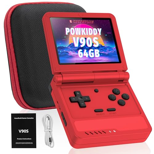 Transparent Black Retro Handheld Console A32807