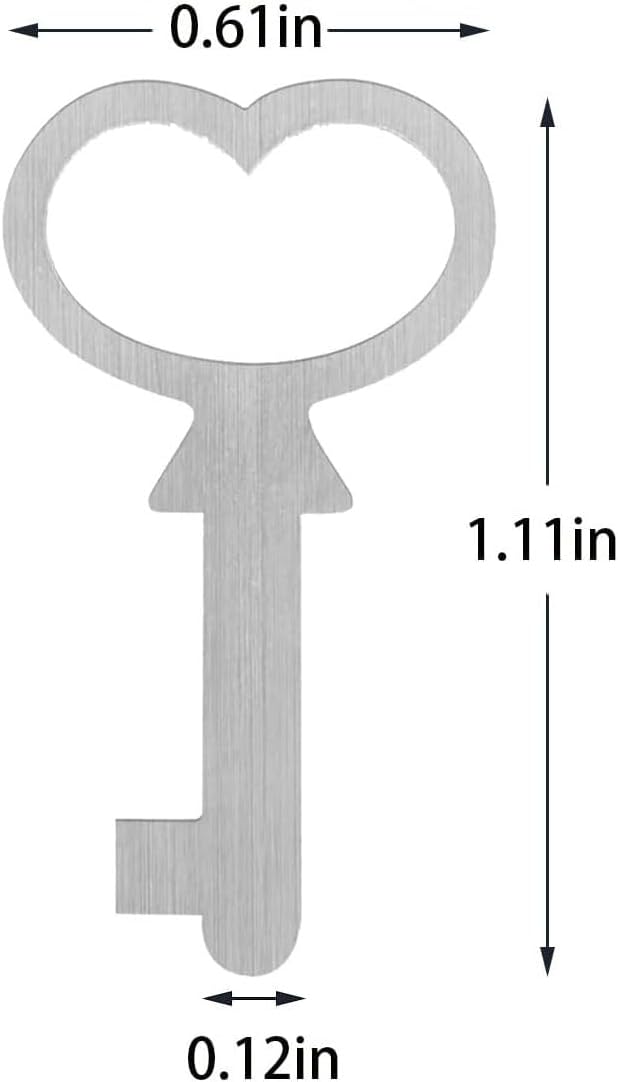 Miniature Cedar Chest Key Only 2pcs Q85358