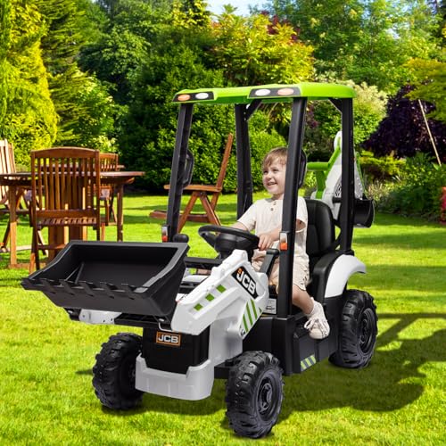 12V Yellow Electric Ride on Tractor Truck with Remote Control L4916