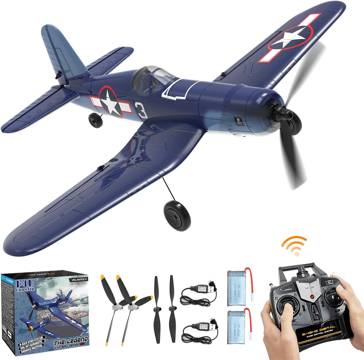 4-CH Remote Control Airplane F4U Corsair E574040