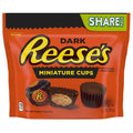 Dark Chocolate Peanut Butter Cups Candy 10.2oz Pack of 2 A5168