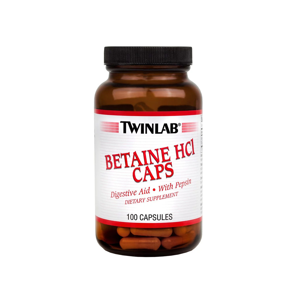 100 Ct Betaine HCl Capsules K4890