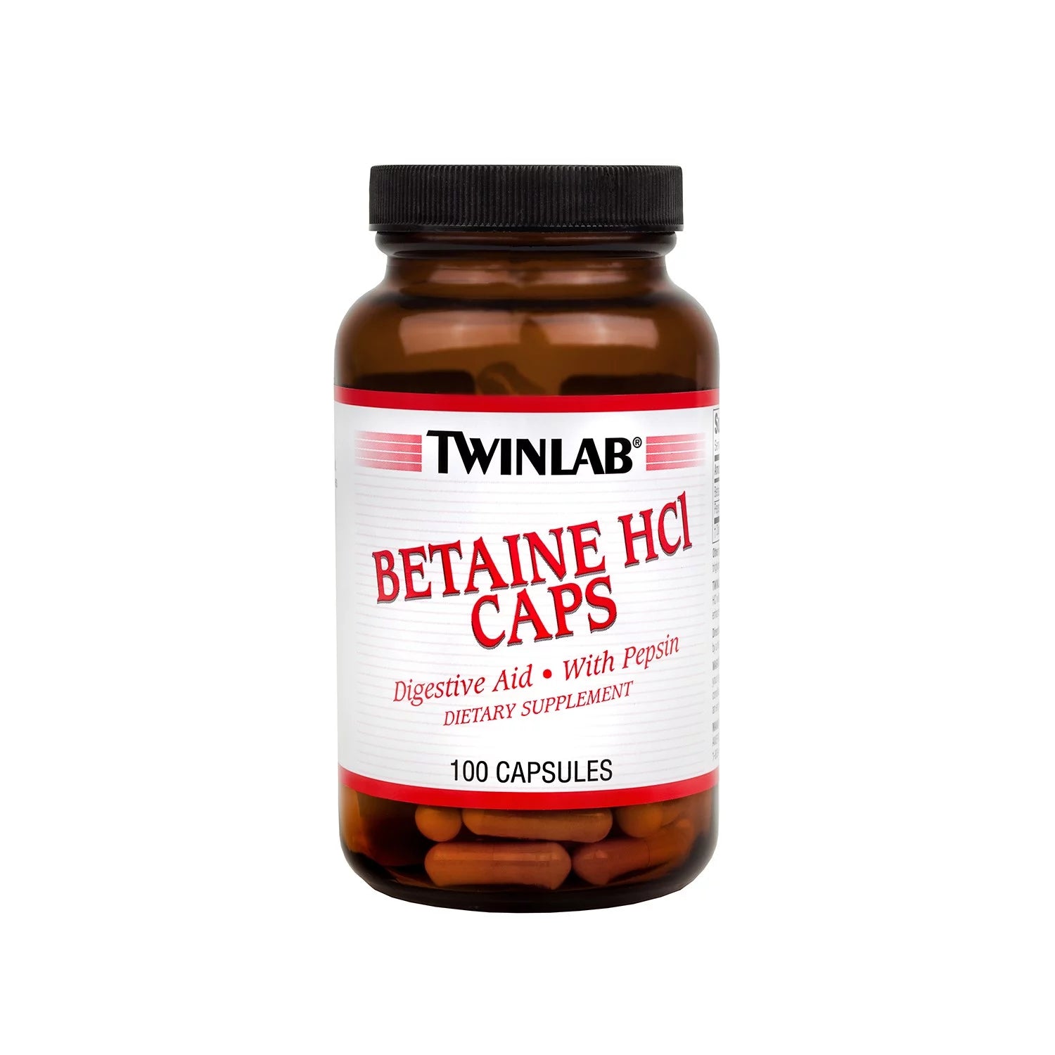 100 Ct Betaine HCl Capsules K4890