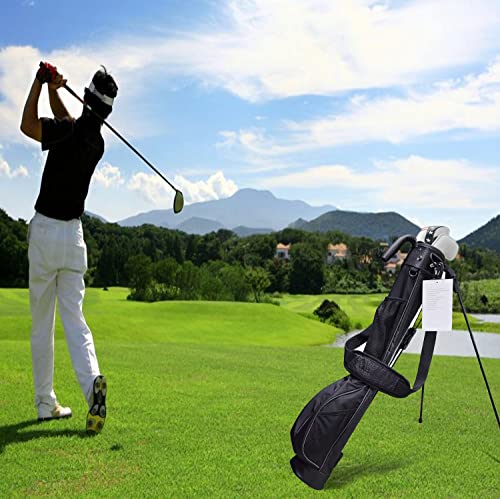 Lightweight Mini Golf Stand Bag with Rain Cover and Removable Padded Shoulder Strap I586522