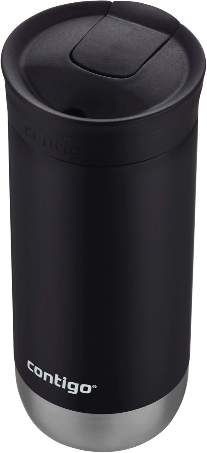 Stainless Steel Travel Mugs with Splash-Proof Lids J87734