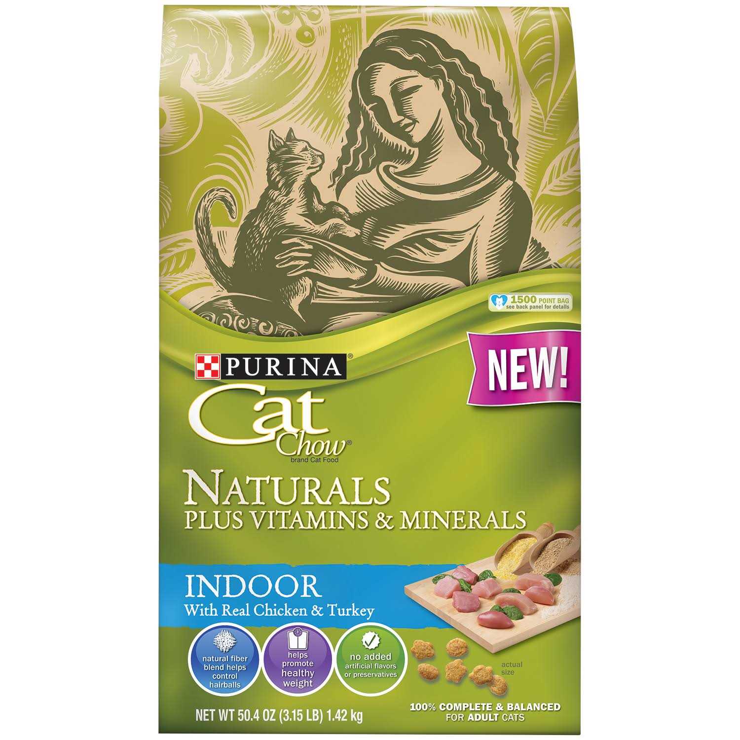 Indoor Dry Cat Food H9868