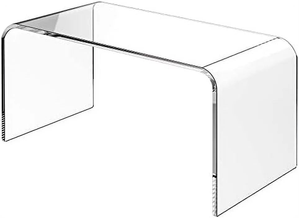 Acrylic Coffee Table with Waterfall Edges X431466