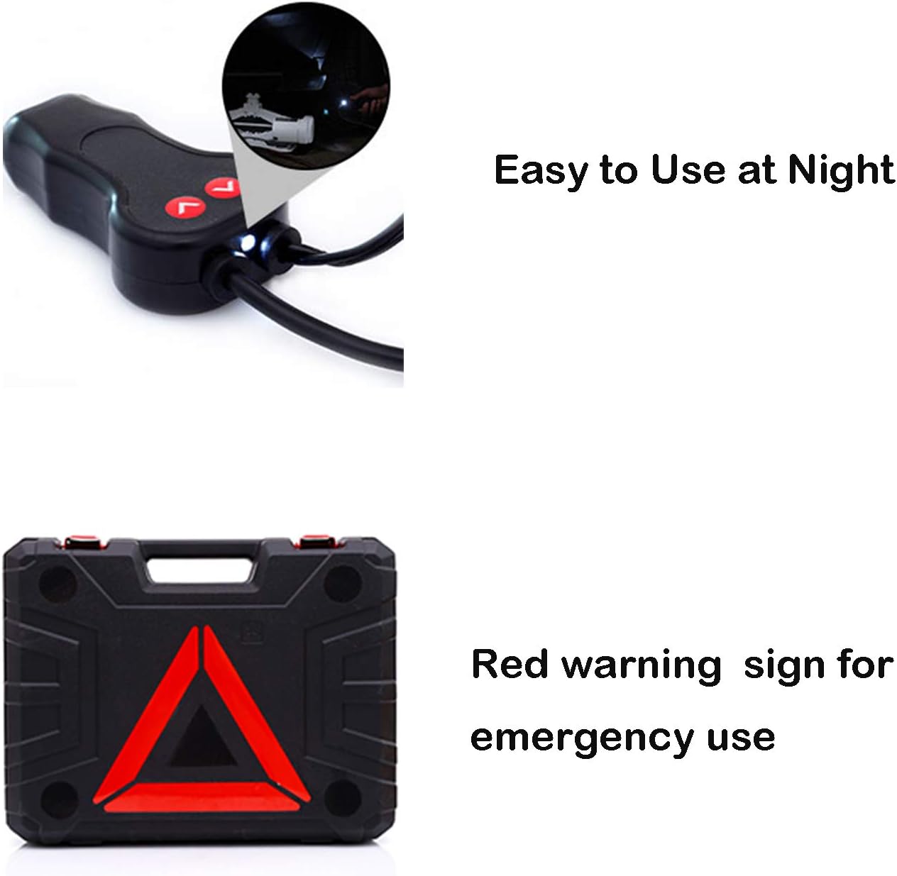 3 Ton 12v Automatic Scissor Lift Jack Pack of 2 D9693